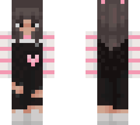 pink overalls