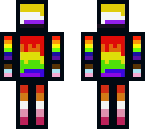 pride warrior! <3 (*******, nonbinary, progress pride.)