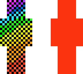 rainbow  with dots