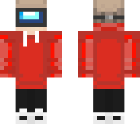 red among us hoody ~ duckiezog