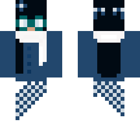 sweater and skirt skin with glasses (beta version)