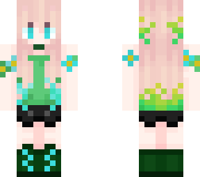 *+blue and pink girl+*