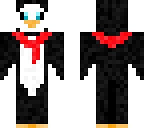 basic penguin with scarf
