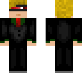 christmas red tie suit skin