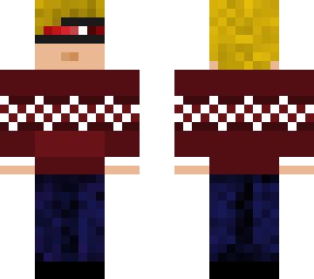 christmas sweater redtie skin