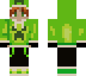 creeper boy with hood on :d