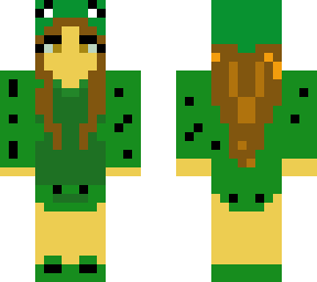 froggy girl w/ brown hair
