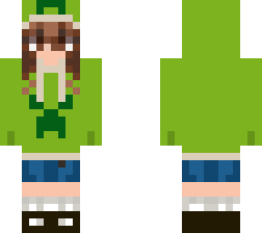girl with creeper hoodie hood on ;d