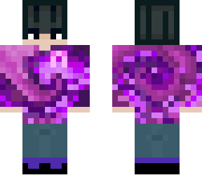 bubbles tye-die purple/pink