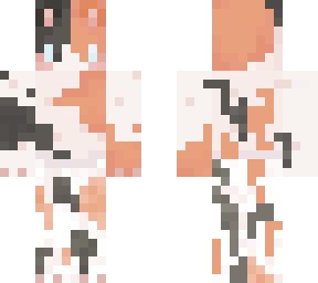 calico cat (plaid pajamas)
