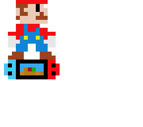 nintendo switch + mario