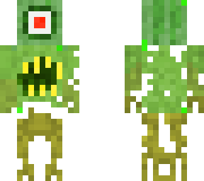 one eye green monster