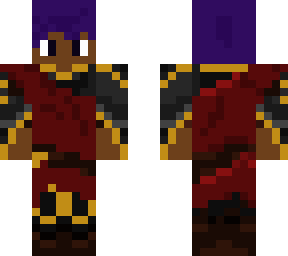 purple fire bender