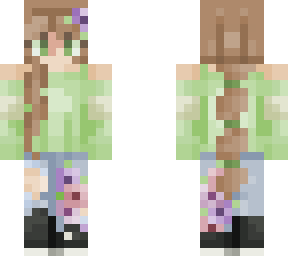 tulip garden/new hair shading!