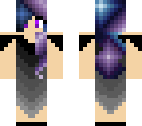 black gradient dress