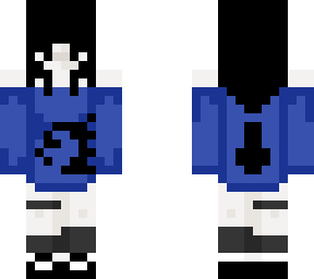 blue sweater y2k grunge girl