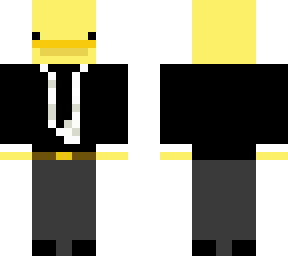 duck in a suit