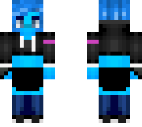 lapis half hoodie