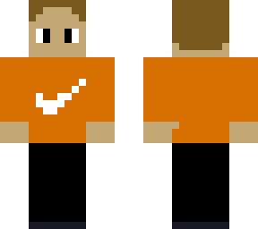 nike jumper (orange)