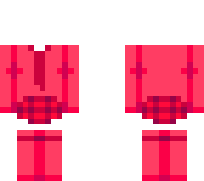 ob - berry suit w/ berry skirt