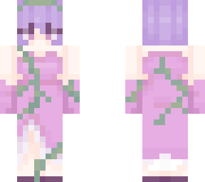 pastel formal w/ vines