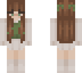 ?not mine? brown red-ish hair | green gray-ish eyes | an elf
