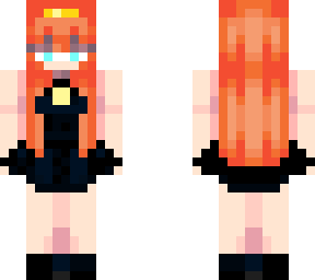 bloom black dress