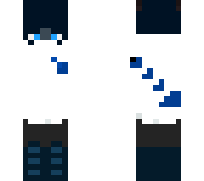 blue person