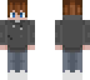brown hair blue eyes boy hoodie