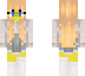 chill girl skin w/ blonde hair