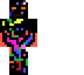 colorful black