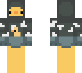 duck with hoodie