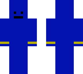 fancy blue man