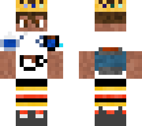 humanoid tealuc with technobalde crown **not backwards**