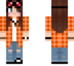 orange flannel