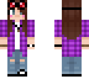 purple flannel