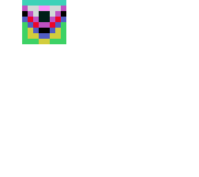 rainbow head