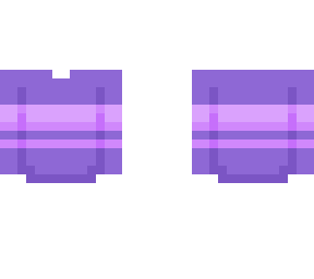 sb - purple sweater w/ purple stripe