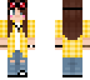 yellow flannel