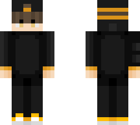 everything black + golden spark