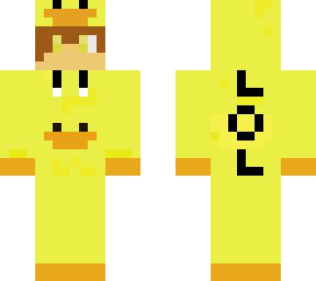 lol human duck dress