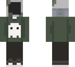 moss head spooky sweater