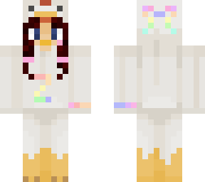super cute kawai chiken girl