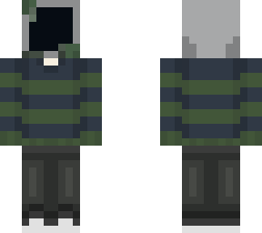 sweater and moss