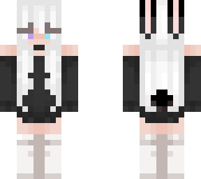 white hair ghost