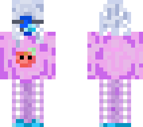 blue skin, pj person