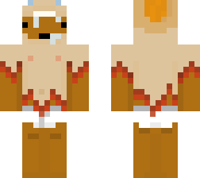 ginger skin-suit
