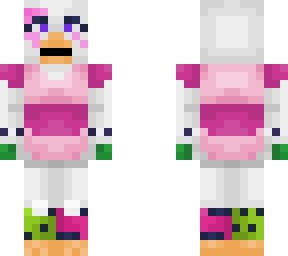 glamrock chica | Minecraft Skin