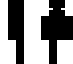 glitch black and white