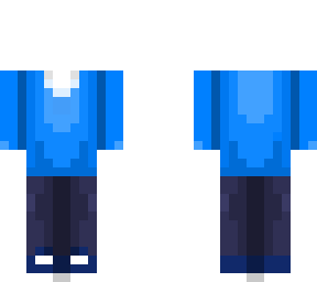 long sleeve blue outfit